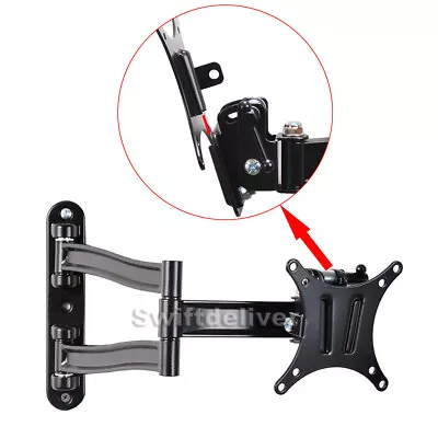 Full Motion TV Monitor Wall Mount Bracket For Vizio LG 21 22 24 26 29 32 LED Cyk • $17.96