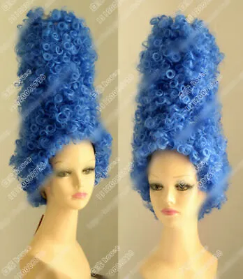 New! The Simpsons Marge Simpson Cosplay Wig Blue Small Volume Modeling Wig • $29.99