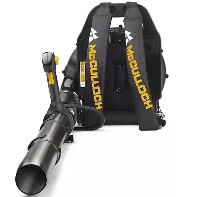 £199.95 • Buy McCulloch 46cc 2 Stroke Petrol Backpack Leaf Blower GB355BP Garden *BRAND NEW*