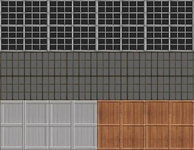 O Scale Industrial Windows And Loading Dock Doors - Model Train Scenery Sheets • $12.95