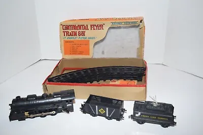 Vintage 1950's Cragstan Continental Flyer Battery Operated Train Set • $19.95