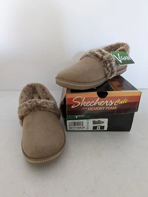 £22 • Buy Skechers Women's Cozy Campfire - Team Toasty Low Top Slippers, Beige Uk Size 5