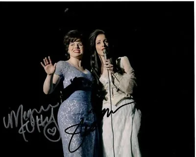 JESSIE MUELLER And MEGAN HILTY Autographed 8x10 PATSY CLINE & LORETTA LYNN Photo • $199.20