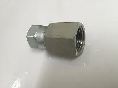 6506-06-04  3/8  FEMALE NPT X 1/4  FEMALE JIC SWIVEL  ADAPTER FITTING • $8.99