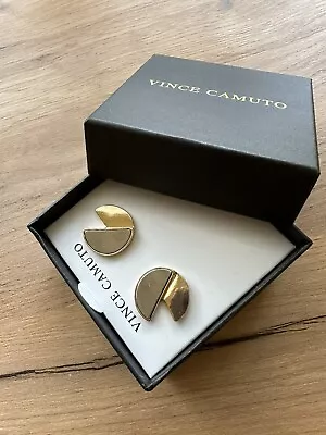 Vince Camuto Earring Woman Jewelry Silver  And Gold  Shape Stud Earrings • $16.40