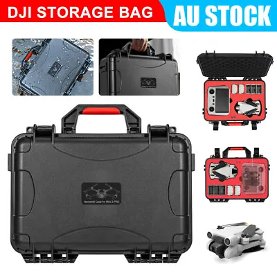 $56.45 • Buy For DJI Mini 3 Pro Drone RC Accessories Storage Box Hard Shell Case Carrying Bag