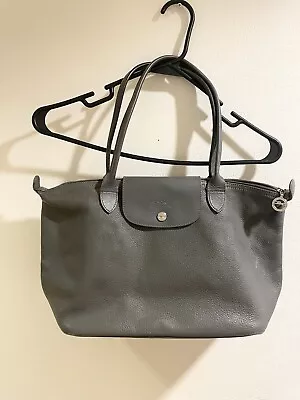 Longchamp Le Pliage Leather Bag Tote • $59.99