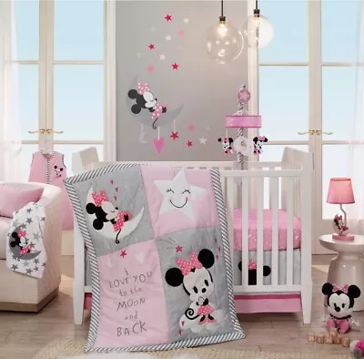 Lambs And Ivy Baby Minnie Mouse - 3 Piece Set • $60