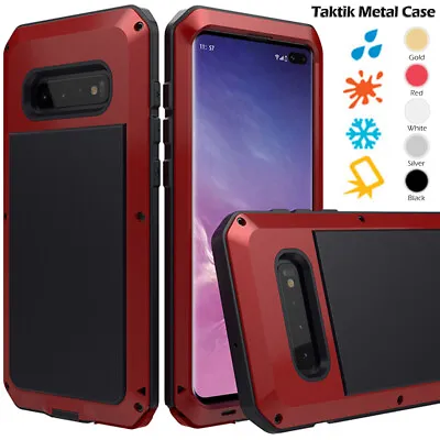 Samsung S10 S9 S8 Plus Aluminum Metal Bumper Case Cover Heavy Duty Shockproof • $20.89