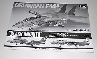 Tamiya F-14a Black Knights 60313 ⭐parts⭐ Instruction Booklet 1/32 • $6.47