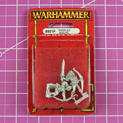 Warhammer Wood Elf Scouts NIB Metal - OOP - Citadel Elves Scout Archers • $28.95