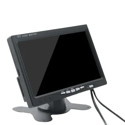 Mini TV 7 Inch  Monitor 800X480 Portable Car LCD Screens On DVD/CMMB Two InpuMi • £28.61