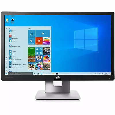 HP E232 EliteDisplay HDMI Monitor 23 Full HD IPS LED Backlit LCD  Screen Grade-B • £69.99