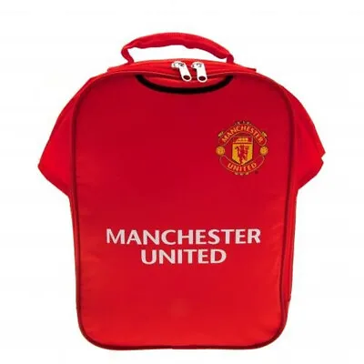 £15.99 • Buy Manchester United Lunchbag Official Sandwich Bag MUFC Red School Lunchbox Kids