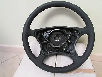 2000-2006 Mbz W220 C215 S & Cl Class Charcoal Black Steering Wheel Leather • $199.95