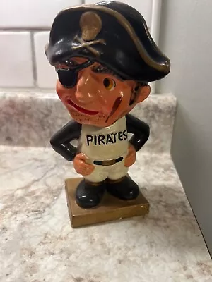 Rare Vintage 1960's Pittsburgh Pirates Bobblehead Gold Base - Made In Japan • $40