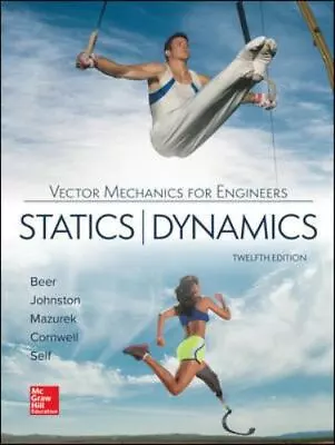 Loose Leaf For Vector Mechanics For Engineers: Statics And Dynamics By Beer Fe • $109.72