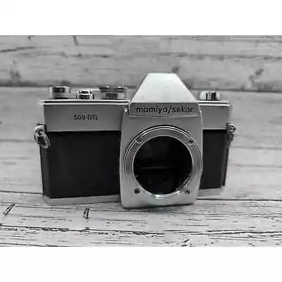 Vtg Mamiya Sekor 500 DTL 35mm SLR Film Camera Body Parts/Repair • $11.99