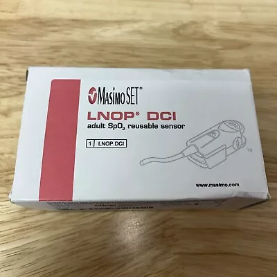 Masimo 1269 LNOP DCI Adult Reusable SpO2 Sensor • $51.75