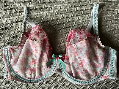 M&s Ceriso Full Cup Bra Underwired  Non Padded  Pink Mix   Size 40e • £6