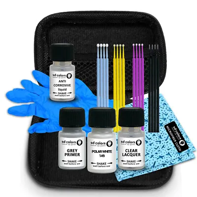 TOUCH UP PAINT KIT CARE POLAR WHITE 149 FOR MERCEDES Small Edition Set • $22.50