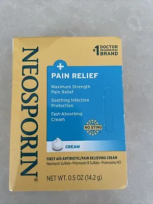 £19.99 • Buy Neosporin Pain Relief Antibiotic Cream From America. UK BASED SELLER