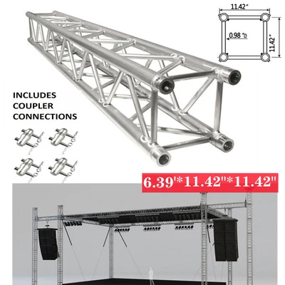 $289.49 • Buy 6.39FT Square Truss DJ Booth Trussing Section Stage Segment Lighting Stand 12 