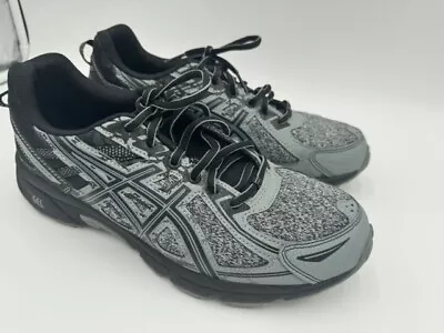 Asics Men's Gel-venture 6 Trail Running Shoes Grey Black Size 9 • $49.99
