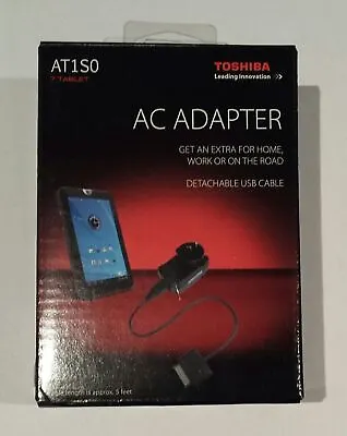 Toshiba AC Adapter Fo AT1S0 AT150 AT270 AT300 Tablet AT1S0 Std Dock PA3977A-1ACA • $12.89