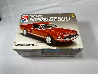 AMT 1968 Ford Shelby GT-500 Mustang Vintage 1990 1/25 Model Kit New Sealed • $22.88