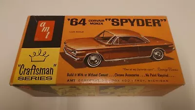 Amt 1964 Chevrolet Corvair Craftsman Series- 1/25 Scale Model Kit Collection Lot • £84.95