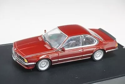 MINICHAMPS 1/43 BMW 635 CSI 6 Series M 1984 RUBY RED MET Dealer 80420302792 • $111