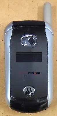 Motorola V Series V276 - Black And Silver ( Verizon ) Rare Flip Phone - READ • $15.29