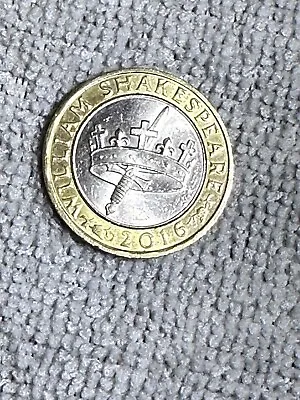 £10 • Buy 2016 William Shakespeare 2 Pound Coin  The Hollow Crown 