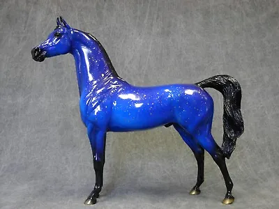 Peter Stone * Lapis Lazuli * Decorator Arabian Stallion Traditional Model Horse • $286.55