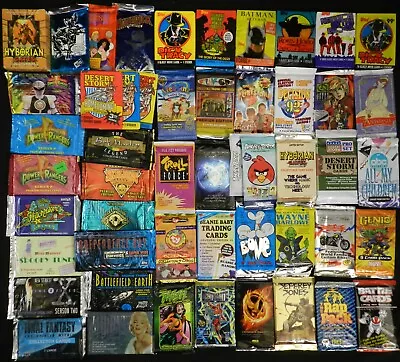 $0.99 • Buy Retro 80's 90's 00's Non-Sport Wax/Foil Pack,TMNT,Batman,Marilyn - $3 Flat Ship