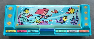 Vintage Pop Up Disney The Little Mermaid Melody Pencil Case • $59