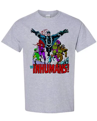 Marvel Comics Inhumans T-Shirt - Classic Superhero Design! Awesome Graphic Tee • $19.99