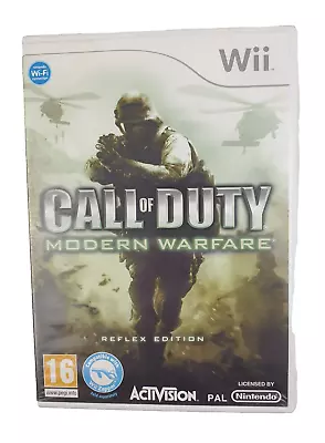 Call Of Duty - Modern Warfare Reflex Edition Wii Nintendo Game Manual Included • $15.95