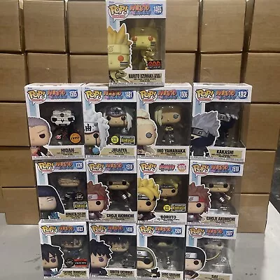 Naruto Shippuden Funko Pop! Complete Set S12 (12pops) With 3 Chase Pops • $229.99