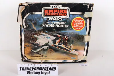 Battle Damaged X-Wing Fighter W/box Vehicles Original Kenner Star Wars • $132.25