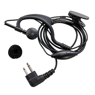 $6.95 • Buy External Ear Loop 2-Pin Headset For Motorola GTI GTX Spirit Series Two Way Radio