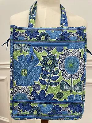 Vera Bradley Doodle Daisy Laptop Computer Travel Tote Business Work Excellent! • $19.98