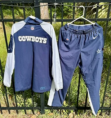 Dallas Cowboys Warmup Suit Quarter Zip Large • $19.20