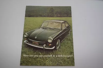 Vintage 1968 Volkswagen Hatchback Dealer Brochure  • $9.95