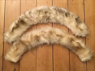 Fox Fur Stole Beautiful Vintage 70s Collar / Boa Lot 2 • $26.95