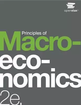 Principles Of Macroeconomics 2e - Hardcover By Steven A. Greenlaw - GOOD • $10.02