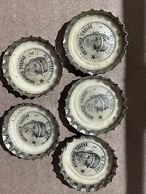 Lot Of 5 Brooks Robinson 1967 Coca-Cola All-Stars Bottle Caps Nice Vintage Coke • $29.99