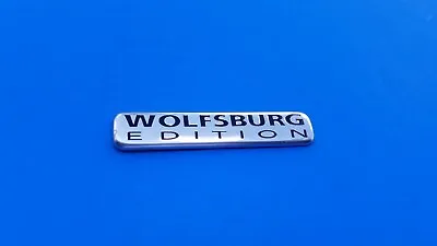 $13 • Buy Vw Jetta Cc Wolfsburg Edition Rear Side Emblem Logo Badge Symbol Used Oem A26
