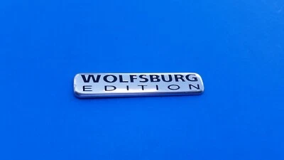 $13 • Buy Vw Jetta Cc Wolfsburg Edition Rear Side Emblem Logo Badge Symbol Used Oem A26